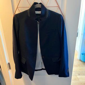 J Crew Navy Blazer, size 6
